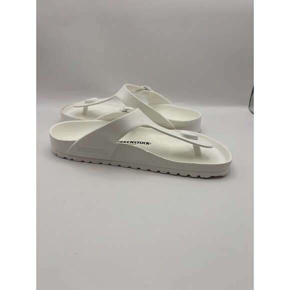 Birkenstock Gizeh Essentials EVA Women’s Sandals White Size 5 - Picture 6 of 9